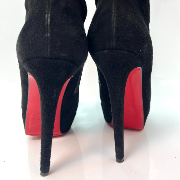 🌷❤️🔥SPRING SALE 🔥 FINAL PRICE Christian Louboutin Bianca Botta 140 Boot 36.5 - Picture 4 of 8